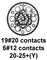 CINCH C48-16R20Y25S9-402