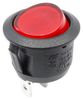 E-SWITCH RR3112BBLKBLKREDNEF