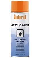 AMBERSIL ACRYLIC PAINT, ORANGE RAL 2004, 400ML