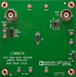 Board image of DC2753A